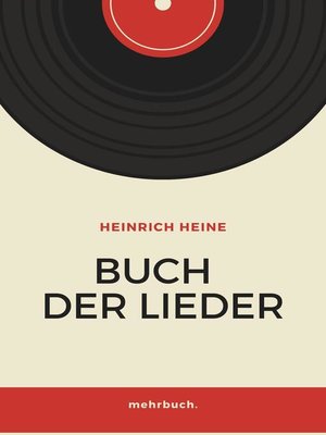 cover image of Buch der Lieder